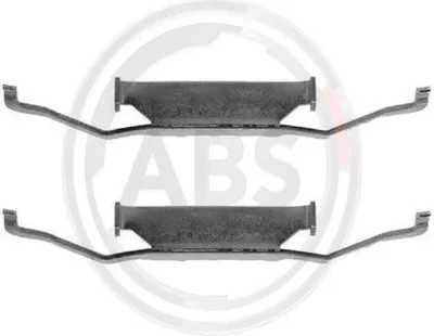 Image de Kit d'accessoires pour plaquettes de frein à disque A.B.S. adapté notamment à la BMW série 5