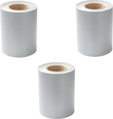 Immagine prodotto di Strisce di schermo per la privacy Aopunly Strisce frangivento a doppia rete metallica in PVC 210 m grigio chiaro