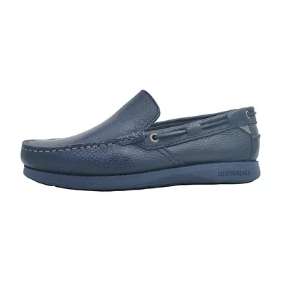 Image de Lumberjack Nathan femme mocassins bleu, taille 43