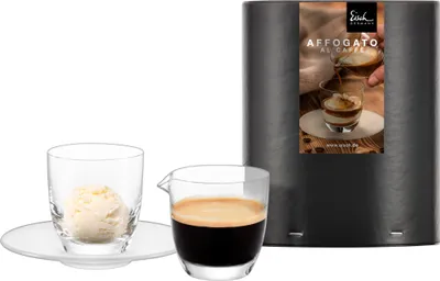 Immagine prodotto di Eisch Vorteilset 2 Stück Affogato al caffè Glas 109/5+Kännchen i.Geschenkr. KAFFEE UND TEE 30010905 und Geschenk + Spende