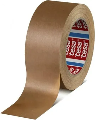Zdjęcie produktu dla tesapack 60408 50mx50mm papier irchowyTaśma pakowa 6 szt