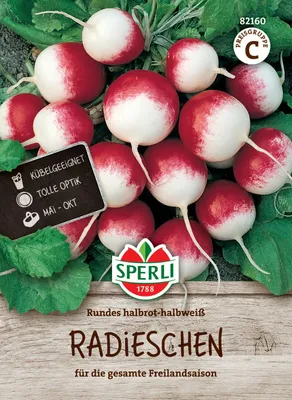 Produktbild von Radieschen Rundes Rot-Weiß | Radieschensamen von Sperli