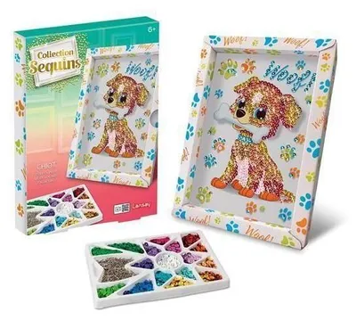Produktbild von Lansay - Paillettenkunst Hund