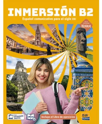 Produktbild von Inmersión B2. Libro del estudiante + Libro de ejercicios + Code