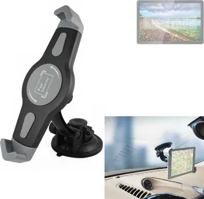 Produktbild von K-S-Trade Scheiben-Halterung für Tablets kompatibel mit Blackview Tab 12 KFZ Tablet Saugnapf Auto Halterung Windschutzscheibe Holder Halter