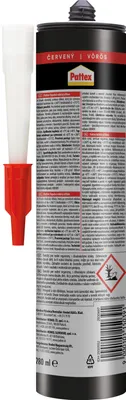 Produktbild von PATTEX Hitzebeständiges Silikon rot 280 ml