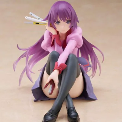 Zdjęcie produktu dla Monogatari PVC Statue Desktop Cute Figure Hitagi Senjougahara 13 cm