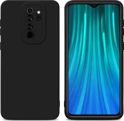 Produktbild von Cadorabo Hülle für Xiaomi RedMi NOTE 8 PRO Schutz Hülle in Schwarz TPU Silikon Etui Case Handyhülle