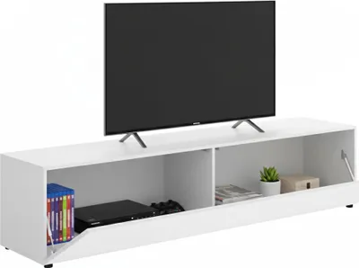 Immagine prodotto di Borger - Mobile Porta tv, 42x180x42h cm Bianco, un Ripiano