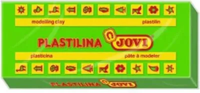 Produktbild von Jovi PLASTILINA, Modellierton, Hellgrün, Kind, 15 Stück(e), Junge/Mädchen, 1 Farben