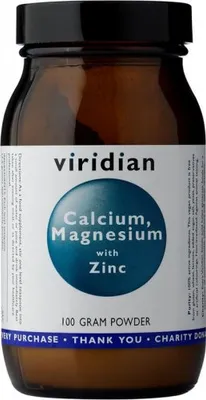 Produktbild von Viridian Calcium Magnesium Zinc Powder 100g