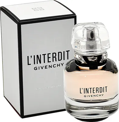 Produktbild von Givenchy L'Interdit, Frauen, 35 ml, Nicht nachfüllbare Flasche, Ingwer, Jasmin, Orangenblüte, Tuberose, Patschuli, Vetiver