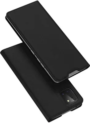 Obrázek produktu pro Pouzdro na knihy "Dux Ducis" kompatibilní s mobilním telefonem iPhone 12 pouzdro peněženka s funkcí stojánku, slot na karty černé