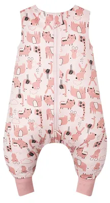 Productafbeelding van Slaapzak met voeten 70 cm, 1.5 TOG, katoen, voor baby's
