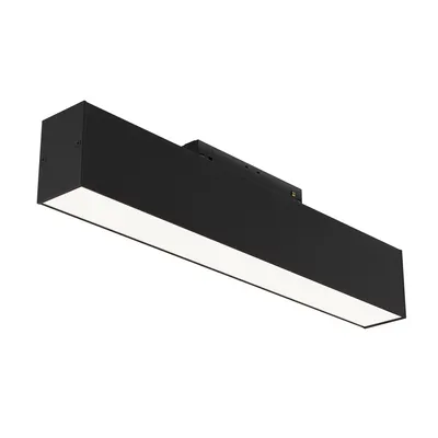 Produktbild von Maytoni BASIS Track Lighting TR012-2-12W4K-B LED, Schwarz, aus Aluminum, 4000K, 750lm