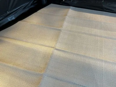 Produktbild von Vorzeltteppich Serie Pure/Pace, 330 cm, zweifarbig Grau, atmungsaktiv, wasserdurchlässig, passgenau