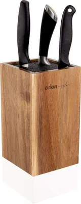 Produktbild von ORION Messerblock Messerhalter aus HOLZ universell einsetzbar für Stahlmesser Keramikmesser