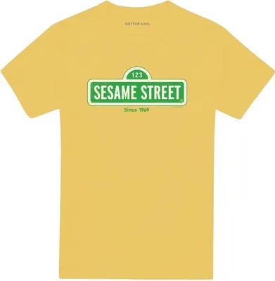 Obrázek produktu pro Sesame Street - Tričko "Since 1969" pro muže/dámy uni TV21694 (L) (banánově žlutá)