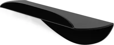 Produktbild von Spinder PIPA Bottom Stahl-Wandregal skandinavisch Schwarz / Champagner