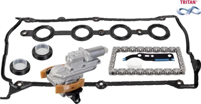 Immagine prodotto di FEBI BILSTEIN 186437 Kit catena di distribuzione Catena di distribuzione per VW Golf IV hatchback (1J1) POLO (9N) Golf IV Variant (1J5) New Beetle Cabrio (1Y7) PASSAT