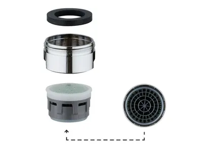 Obrázek produktu pro GROHE Mousseur 48159, vnější závit M24 x1 - chromovaný