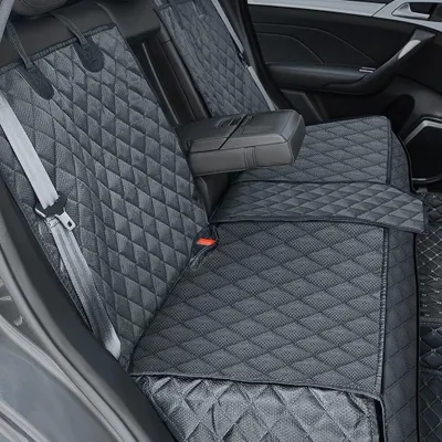Productafbeelding van Hondenbed voor auto - Hondenbed - Hondenbed voor auto - Hondenbed voor de achterbank van de auto