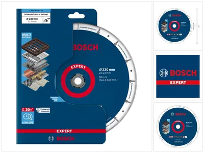 Produktbild von EXPERT Diamond Metal Wheel Trennscheibe, 230x22,23 mm