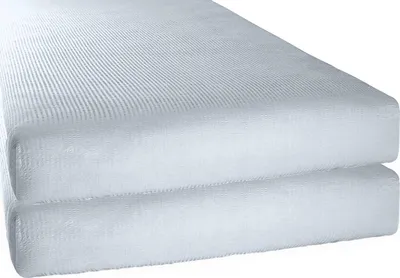 Produktbild von Erwin Müller Spannbettlaken Wertingen" 2er-Pack silber 100x200 cm"
