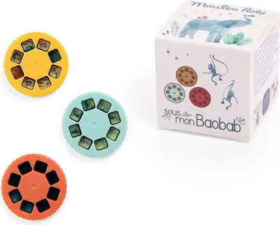 Obrázok produktu pre Vymeniteľné disky s rozprávkami pre projektory - Pod Baobabem, Moulin Roty