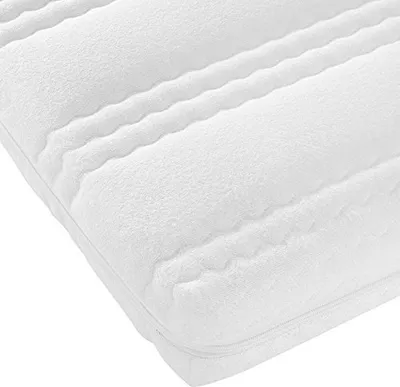 Produktbild von Best For Kids Kinderbett-Matratze Kesja 90x200x10 cm, Qualität 00 - Standard und  Weiche Kindermatratze aus Frottee mit Trittkante 90x200