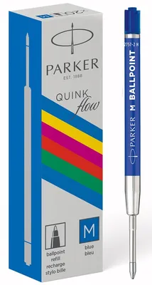 Obrázek produktu pro 20x Parker 2166550 Quinkflow Basic Kugelschreiber Mine M blau