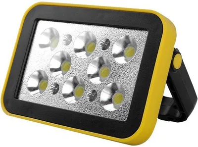 Image de Lampe de travail à LED, lampe de travail rechargeable et multifonctionnelle, lampe de travail magnétique COB, lampe de travail sans fil, lampe d'extérieur.
