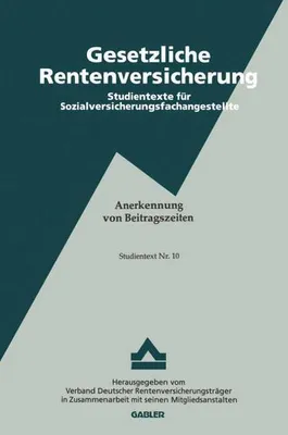 Obrázek produktu pro Anerkennung von Beitragszeiten