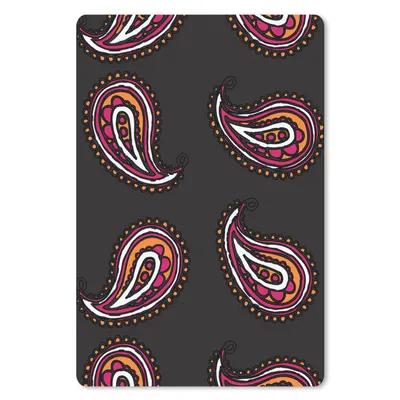 Produktbild von MuchoWow® Mauspad Mousepad Retro - Kopftuch - Muster 18x27 cm - Mousepads - Maus Mat - Pad - Mausunterlage