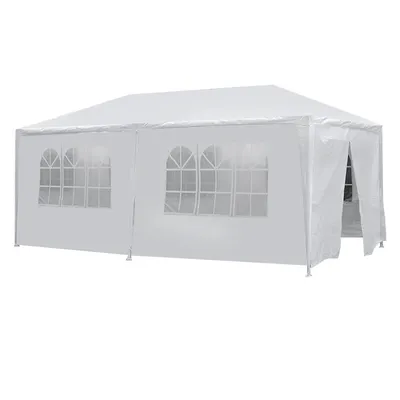 Obrázek produktu pro Párty stan v bílé barvě, 3 různé velikosti - 3x6m