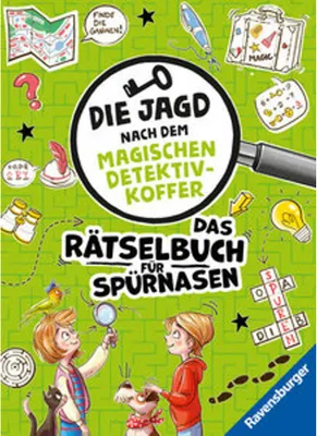 Produktbild von Die Jagd nach dem magischen Detektivkoffer: Das Rätselbuch für Spürnasen