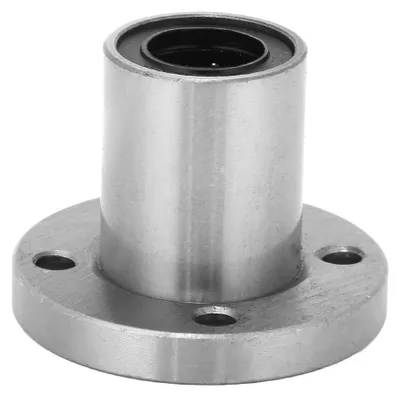 Image de Paliers linéaires à bride ronde en acier pour machines électroniques : LMF25UU / LMF20UU / LMF16UU / LMF13UU / LMF13UU
