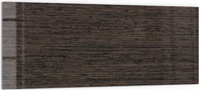 Produktbild von DEQORI Küchenrückwand Glas 125x50 cm 'Holz horizontal gemasert' Spritzschutz Bad Rückwand