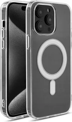 Image de Coque pour iPhone 14 MAGSAFE BOÎTIER RENFORCÉ COQUE TRANSPARENTE + VERRE