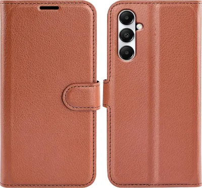 Produktbild von Samsung Galaxy A05s Hülle - Coverup Klapphülle - Braun