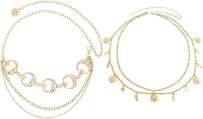Produktbild von Kettenriem Schmuck Blume Verstellbar Synthetisch Damen