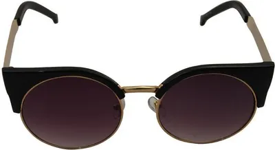 Produktbild von Retro Sonnenbrille - 50s-Stil - gold und schwarz