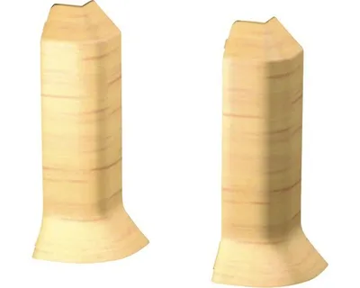 Produktbild von Prinz Außenecken für Hartschaum-Sockelleiste 60 mm Buche