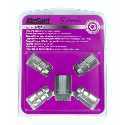 Produktbild von Mcgard Original F170 Radsicherungsmuttern-Set 4 Stück aus verchromtem Stahl