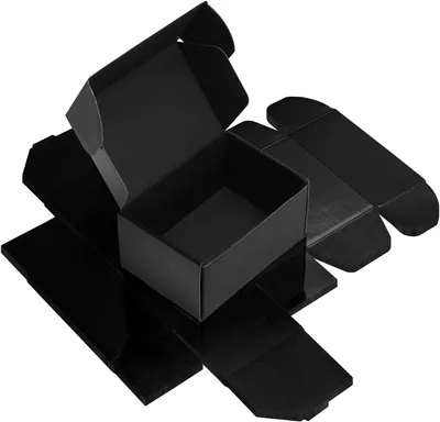 Imagen del producto de Cajas de cartón corrugado, color , 6 unidades, 15,2 x 10,2 x 7,5 cm, para paquetes pequeños
