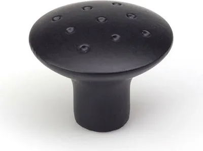 Immagine prodotto di Pomo Rei e774g Metallo nero Ø 35 x 29 mm (2 unità)