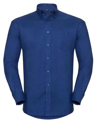Produktbild von Russell Collection - "Classic" Hemd für Herren Langärmlig LT3646 (XL) (Helles Königsblau)