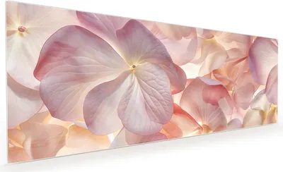 Produktbild von Küchenrückwand Spritzschutz Glas mit Motiv Pastellblütenzauber 40 x 40 cm