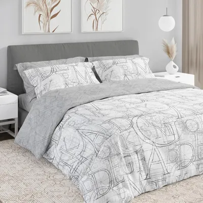 Obrázok produktu pre Posteľná bielizeň 220 x 200 cm + 2 x 70 x 80 cm 100 % bavlnený satén Posteľná súprava Obliečka na perinu (Boho 009)