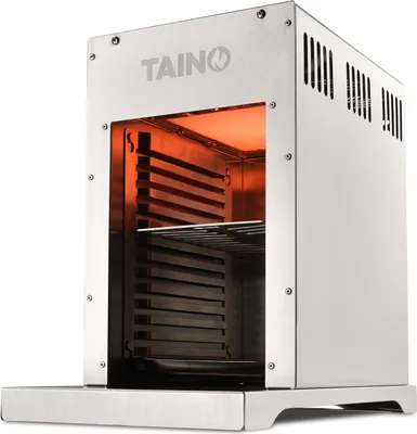 Produktbild von TAINO Oberhitzegrill Gas Steakgrill 800 Grad Hochleistungsgrill Edelstahl Silber